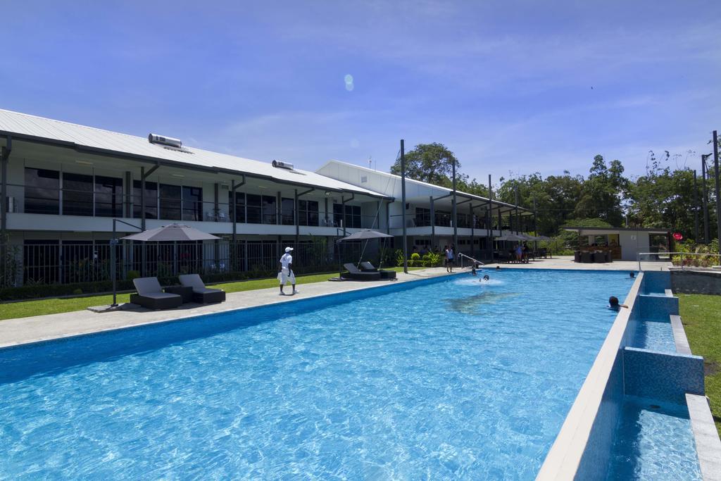 Crossroads Hotel Lae Omili Exterior foto